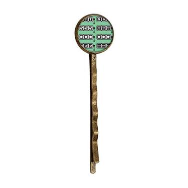 Imagem de Slot Machine Winning Pattern Ilustration Retro Metal Hair Bobby Pin Headwear