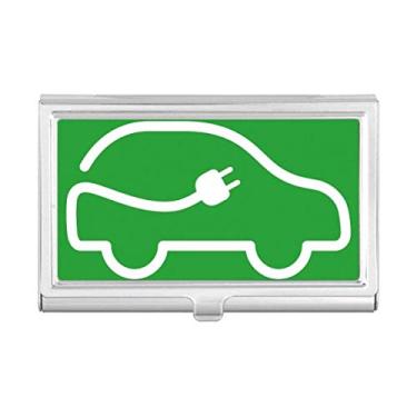 Imagem de Line Plug Energy Veículos Protect Environment Porta-cartões de visita Carteira de bolso