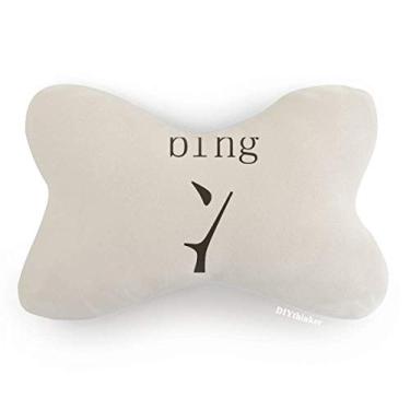 Imagem de DIYthinker Componente de personagem chinês, Bing, decoração de pescoço, almofada para apoio de cabeça