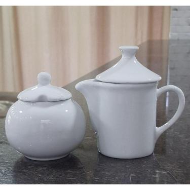 Imagem de Jogo Café e Chá Mesa Posta 2 peças - Bule Leiteira 300ML + Açucareiro 350ml
