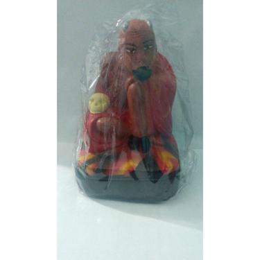 Imagem de Imagem Exu Do Lodo Escultura Gesso Estatua 20 Cm