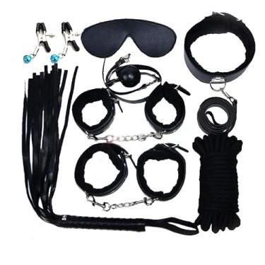 Imagem de kit Algema em Metal Pelúcia + Venda Fetiche Sex3 ShopCJ309