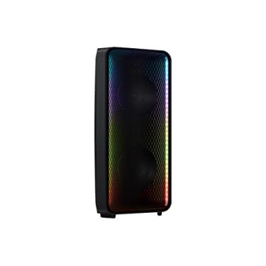 Imagem de Samsung Alto-falantes portáteis de festa MX-ST40B Sound Tower, alto-falante de chão de 160 W, som bidirecional, bateria embutida, resistente à água IPX5, luzes de festa, multiconexão Bluetooth, 2022