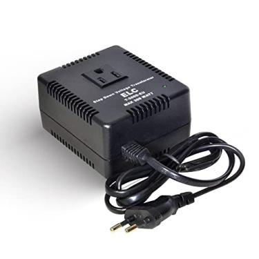 Imagem de Conversor de voltagem ELC de 200 watts - Redutor - 220 V para 110 V / 240 V para 120 V - Conversor de energia para viagem - para alisador de cabelo, secador de cabelo, laptops e carregadores, com