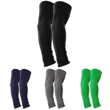 Imagem de Kit 4 Manguitos Proteção Solar Uv Vôlei Ciclismo Protetor Braço Moto-Masculino
