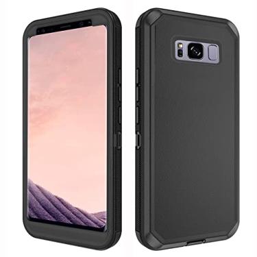 Imagem de Asuwish Capa de celular para Samsung Galaxy S8, híbrida, resistente, à prova de choque, rígida, protetora, à prova de quedas, acessórios para celular Glaxay S 8 Gaxaly 8S Edge SM-G950U feminino