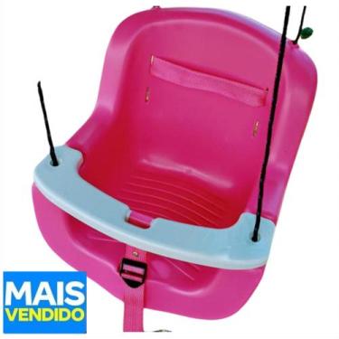 Imagem de Balanço Infantil Menina Bebê Rosa Brinquedo - Frete mais Barato - Cia 