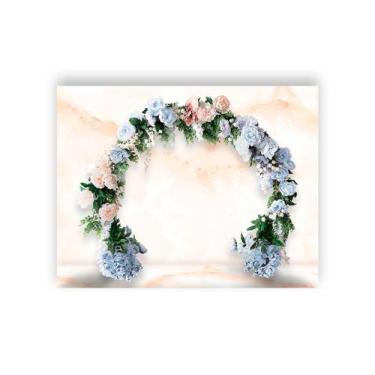 Imagem de Fundo Fotográfico 1,55 X 1,20 -  Dia das Mães Arco de Flores 084 - Via