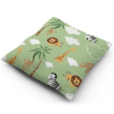 Imagem de Bolsa Térmica para Bebê com Cólicas Estampa Safari Verde - Samani Baby