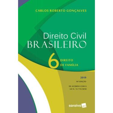 Imagem de Livro - Direito Civil brasileiro 6 : Direito de família - 16ª edição d