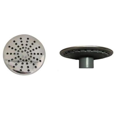 Imagem de Dreno de Fundo Aço Inox/ABS Plug 50MM Para Piscina - POOLTEC