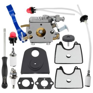 Imagem de Carburador 125BV para soprador Husqvarna 125B 125BX 125BVX 590460102 545081811 soprador de folhas portátil com tampa de caixa de ar 545109601 545112101 kit de linha de combustível de filtro de ar