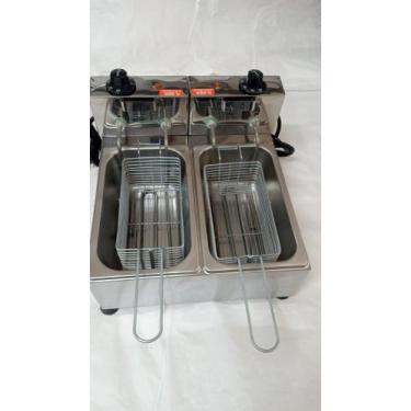 Imagem de Fritadeiras elétricas 2 cubas 4  litros - MORAIS COIFAS E VITRINES, 22