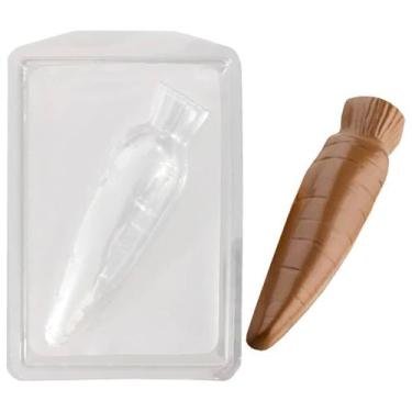 Imagem de Forma de Silicone para Chocolate - Cenoura - Crystal Forming