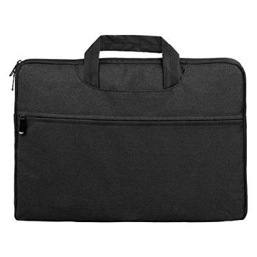 Imagem de Bolsa de transporte para leitor de DVD portátil BOIFUN de 17,5 polegadas, bolsa de viagem para laptop, alça de transporte para notebook de computador, MacBook, preta