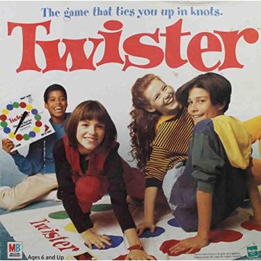 Imagem de Hasbro Twister 1998 Jogo de Tabuleiro Família, 6 Anos ou Mais, 1 Jogador