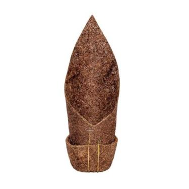 Imagem de Vaso Orgân. de Fibra de Coco C/ Suporte em Ferro P/ Orquídea - CQ
