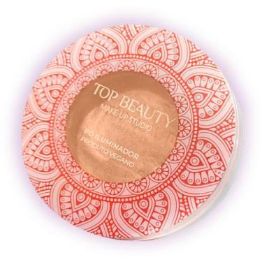 Imagem de Pó Iluminador Top Beauty Premium Dourado