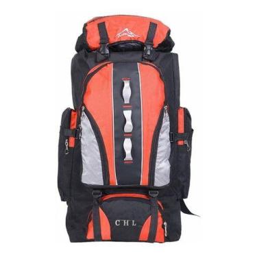 Imagem de Mochila Camping Viagem Grande 70l Grande Impermeável 002 - Tem Tudo On