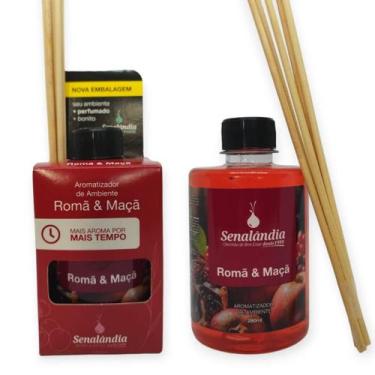 Imagem de 1 Aromatizante Ambiente 280ml Difusor Aromatizador Vareta Senalândia -