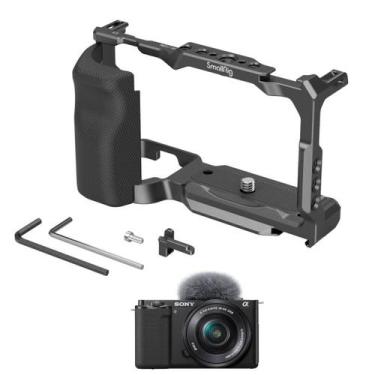 Imagem de Cage Gaiola Smallrig Com Grip Empunhadura Para Sony Zv-e10