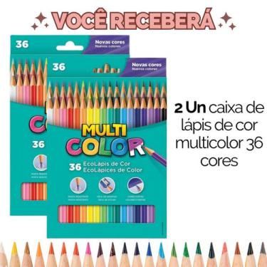 Imagem de Lápis De Cor Multicolor Colorido Pastel Tons De Pele - Escolha Seu Kit