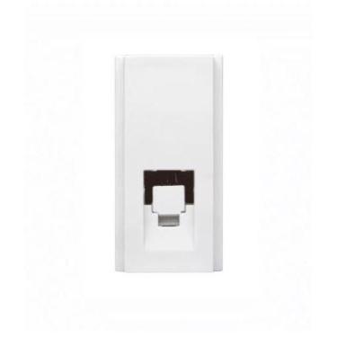 Imagem de Módulo RJ11 Tomada Telefone 2 Fios Brava Duale Up Iriel Soprano Branco