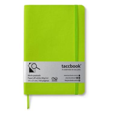 Imagem de Caderno Pautado taccbook Lima 14x21 Flex