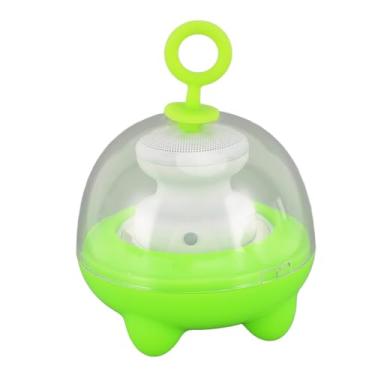 Imagem de Mini Alto-falante Portátil, Subwoofer Passivo de 3 W, Som Potente, Mini Alto-falante, Som Nítido Com Base Magnética para Camping (Branco)