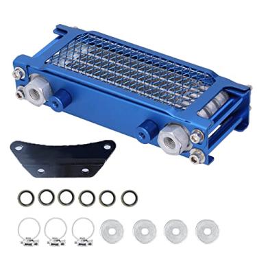 Imagem de Kit Refrigerador de óleo do Motor, Kit Refrigerador de Transmissão Kit Refrigerador de óleo Com Acessórios de Instalação Metal para 125-250 Motocicleta Sujeira Pit Bike Atv