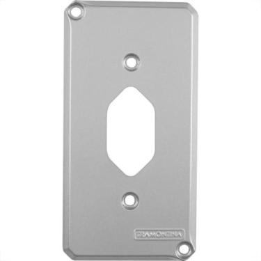 Imagem de Tampa Para Condulete Tramontina 1 Tomada - 1'' Sp - 56117/045 - TRAMON