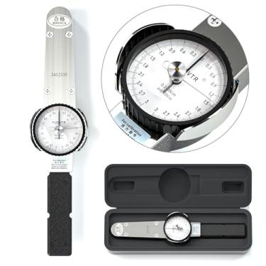 Imagem de Chave de torque de discagem, chave de torque de 0,3-3 N.m, chave de torque de 1/10.2 cm, medidor de torque de precisão, divisão 0,03 N.m, precisão ± 3%