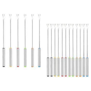 Imagem de Gralara 18pcs queijo utensílios de fondue bifra