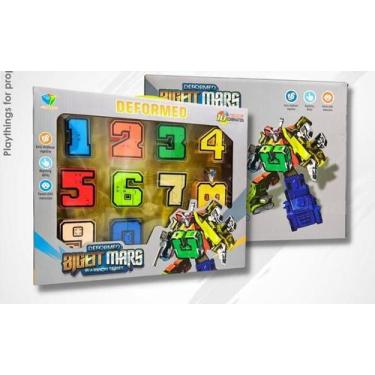Imagem de Brinquedo Super Transformers - Aprendendo Números Brincando Numeros em