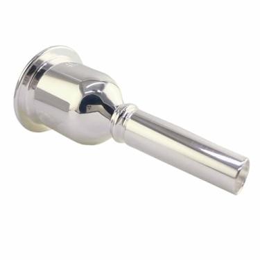 Imagem de Almencla Bocal francês trompete bocal de bocal de trompeta instrumento musical para músico para músicos amadores concerto