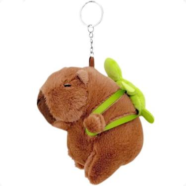 Imagem de Chaveiro capivara de pelucia 11cm ref xz2202 - TZC KIDS