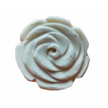 Imagem de Puxador Em Cerâmica Em Formato De Rosa