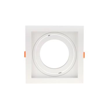 Imagem de Spot De Embutir Recuado Blumenau Clean Para Lâmpada Par 30 E27 Quadrado Bivolt Branco