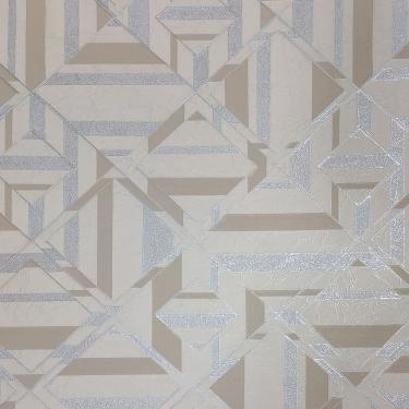 Imagem de Papel De Parede Grace 4 Geométrico Bege Gr400301r