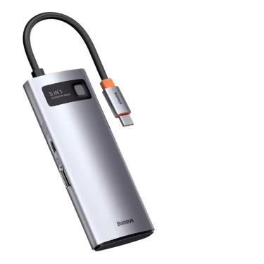 Imagem de Hub Usb Tipo C Baseus 200 Hub Usb C 5 Em 1