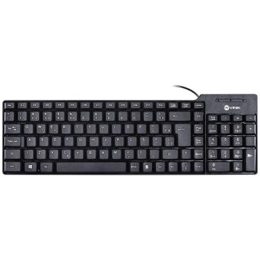 Imagem de Teclado Usb Compacto Dynamic Abnt2 Cabo 1.8m Preto - Dt150