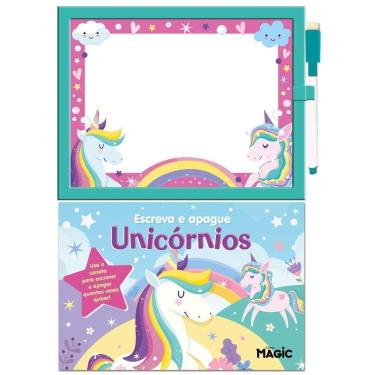 Imagem de Livro Escreva e Apague Unicórnios - Ciranda Cultural