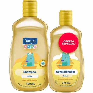 Imagem de Kit Shampoo e Condicionador Baruel Suave Baby