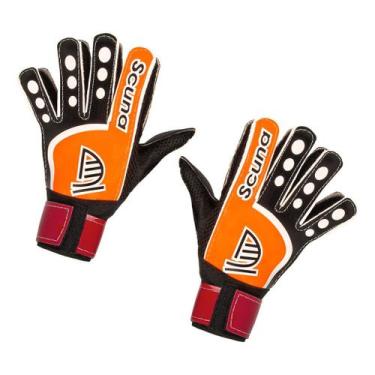Imagem de Luva Futebol Goleiro Infantil Campo Gn-1 - SCUNA, Laranja, P