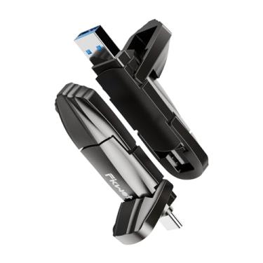 Imagem de Fikwot Pendrive Externo Ssd Usb 1 Tb, Até 550 Mb/S, 2 Em 1, Tipo C+, 3.2 Gen2, De Estado Sólido, Para Iphone 15/16/Android/Windows/Mac/Pc/Laptops