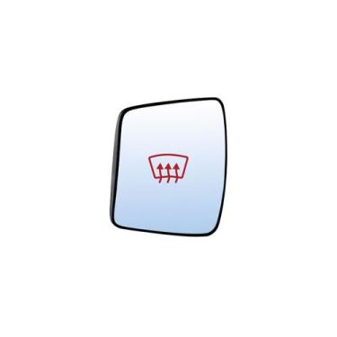 Imagem de Vidro do retrovisor auxiliar Scania NTG lado esquerdo com desembaçador