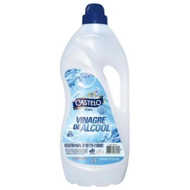 Imagem de Vinagre De Alcool 6% Para Limpeza Castelo 2 Litros