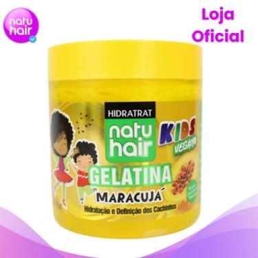 Imagem de Gelatina Natuhair Kids Maracujá 500g - Natuhair Cosméticos