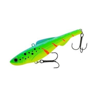 Imagem de Isca De Pesca No Gelo De Inverno 9cm 26g Afundando Rattlin Vibração Is