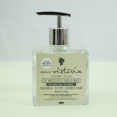 Imagem de Álcool Gel 70% 350ml Cubo Tea Tree Lavender E Mint